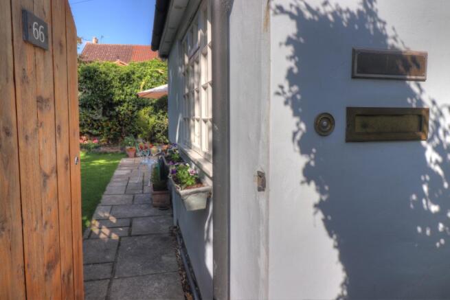 entrance to secret cottage