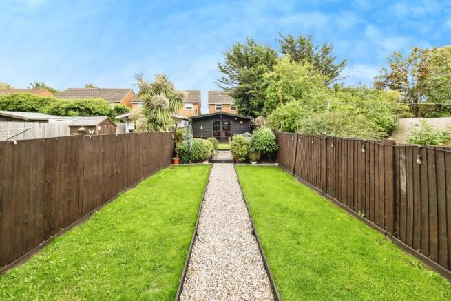 2-bed terraced on Manser Road, Rainham, £375,000