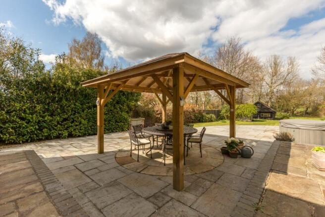 Rear patio