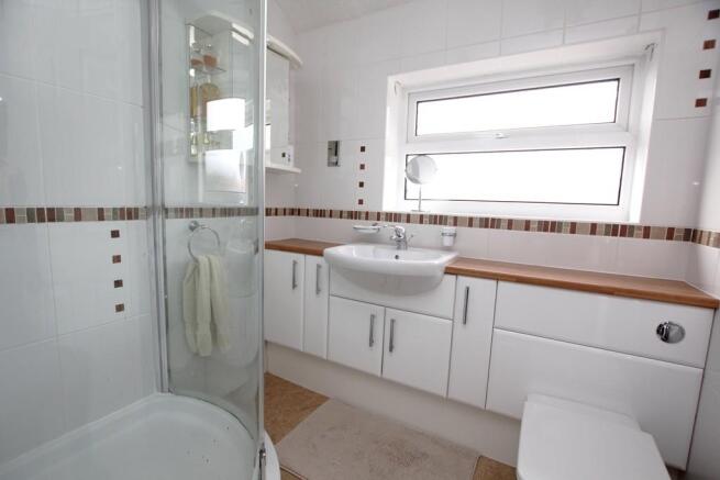 the shower room