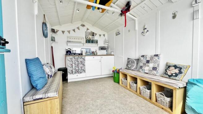Beach Hut:-