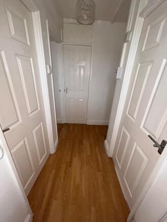 Hallway leading to all rooms