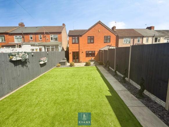 Rear Landscaped Garden