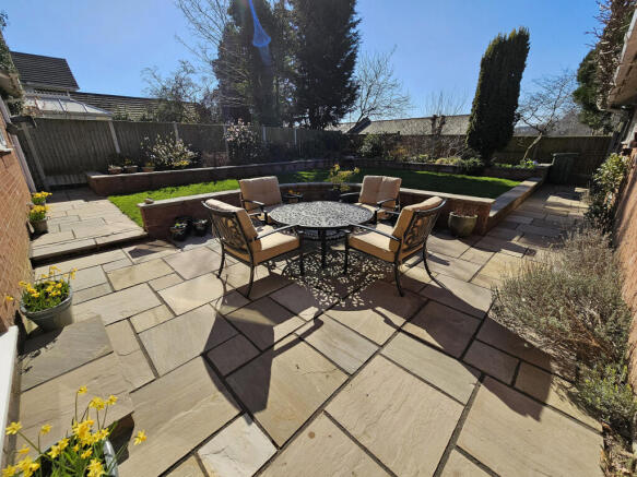 Rear garden