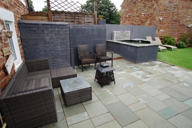 Rear garden