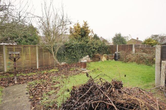Rear garden