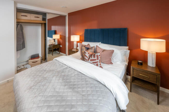 Typical master bedroom (1 bedroom apartment)