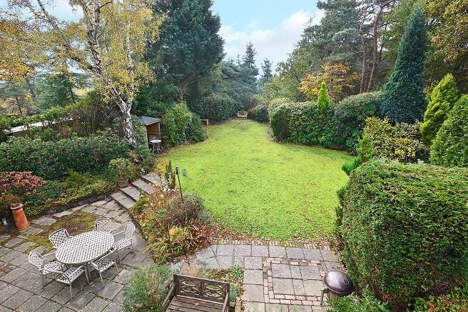 South rear garden
