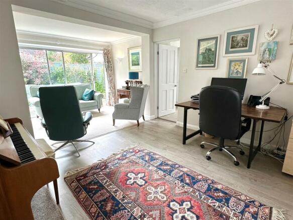 open-plan living room