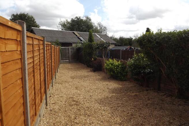 Rear garden