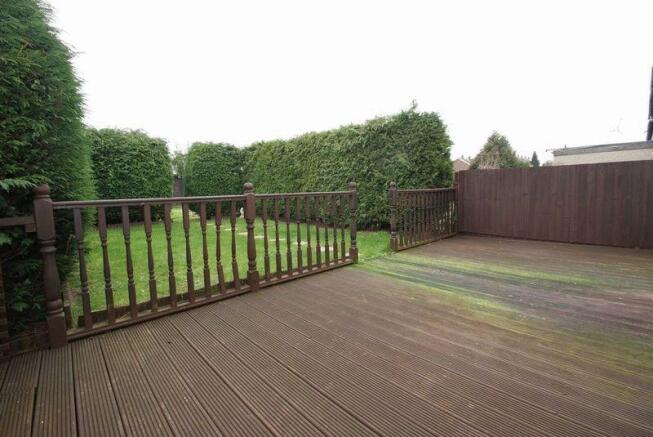Rear garden -...