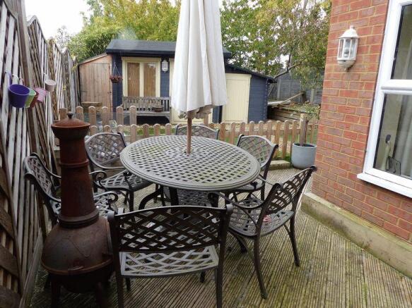 Decked area