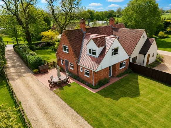 Aerial View - House
