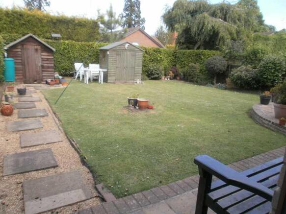 Rear garden