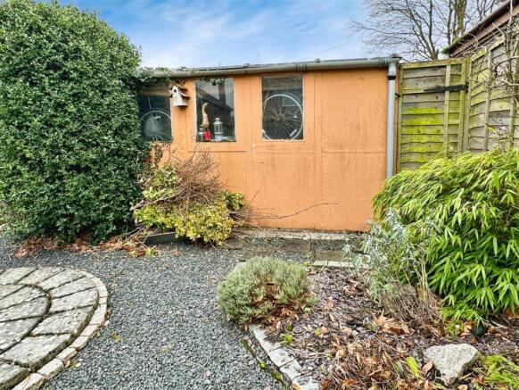 side of garage
