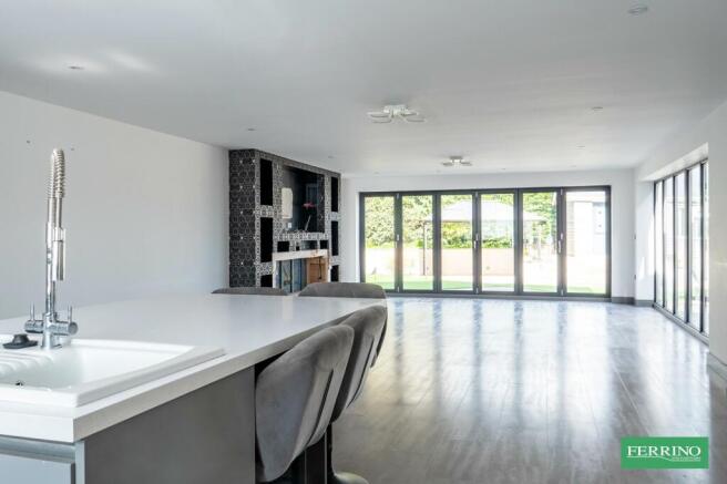 Open Living/Kitchen/Dining 