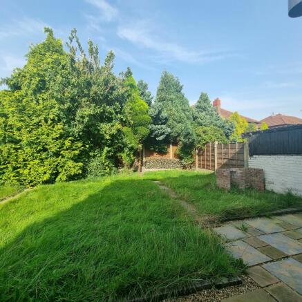 Rear garden