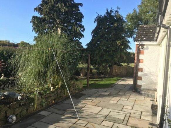 Rear Patio
