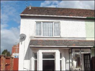 rear of property