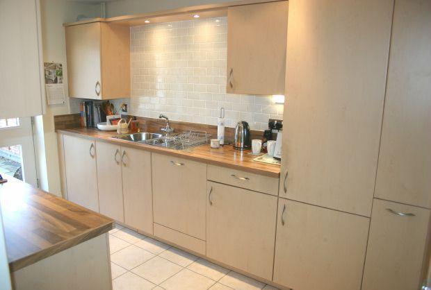 Kitchen with built-i