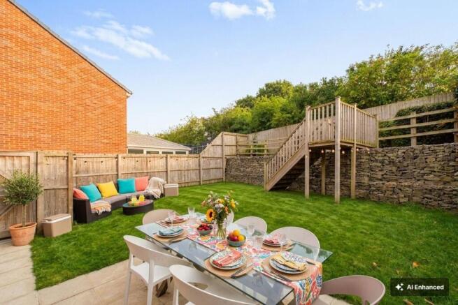 Rear garden