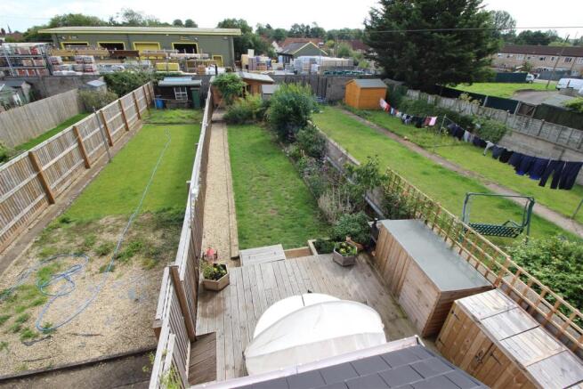 Rear Garden from Back Bedroom