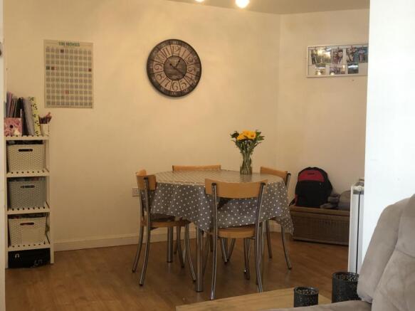 Open plan dining are