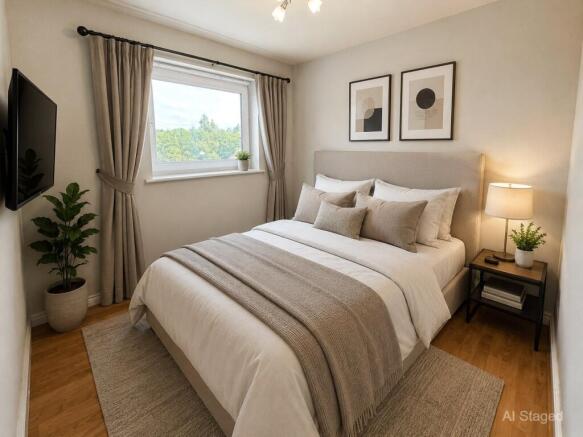 Bedroom 2 Staged