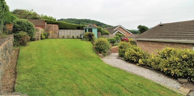 Rear garden