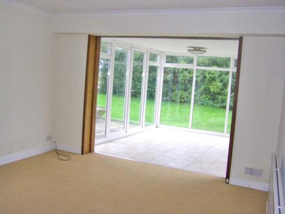 View to conservatory
