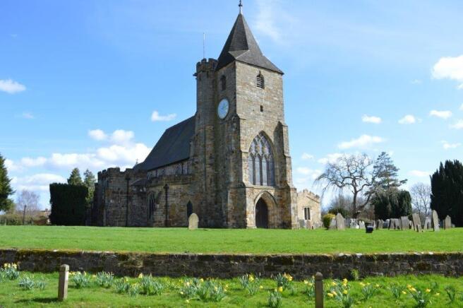 View of the church
