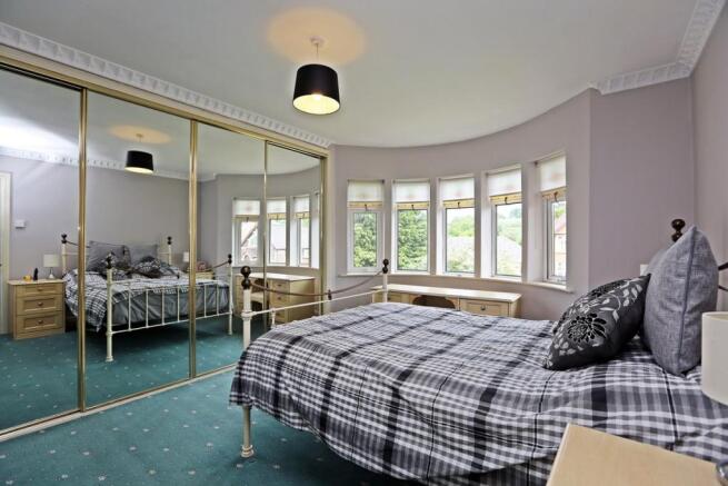 Master bedroom with 