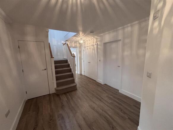 Downstairs hallway