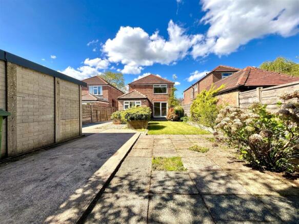 Rear of Property