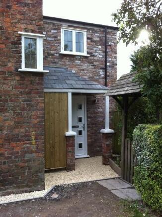 Side Entranace to Cottage