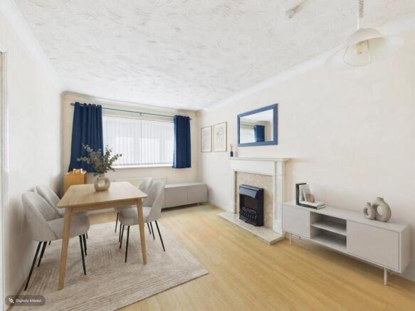 Staged Living Room