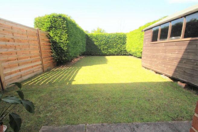 Rear garden