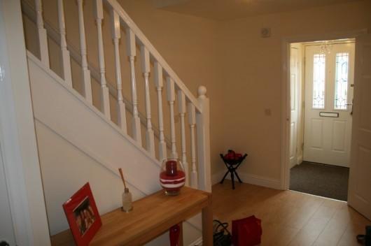 Spacious hallway