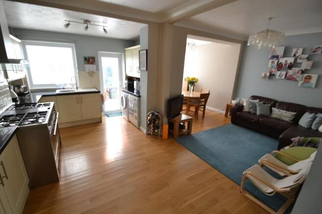 Kitchen/family/dining room