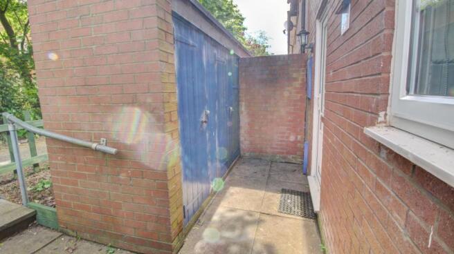 Storage Sheds out Front