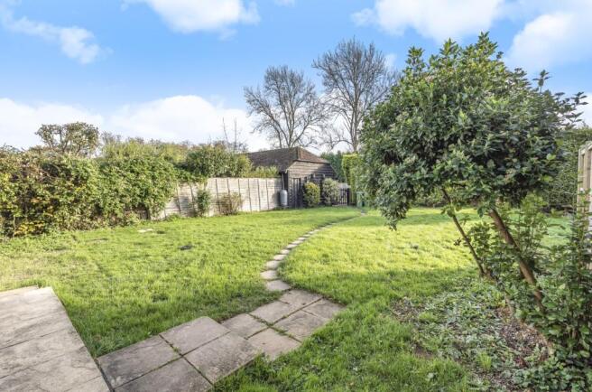 Rear garden