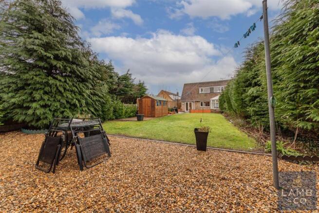 REAR GARDEN: