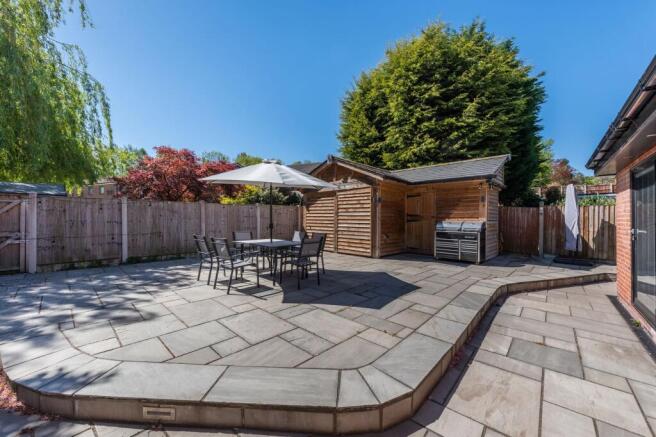 Rear garden