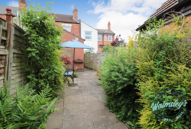 Rear gardens