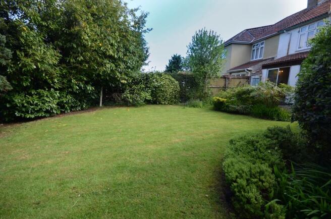 Rear garden