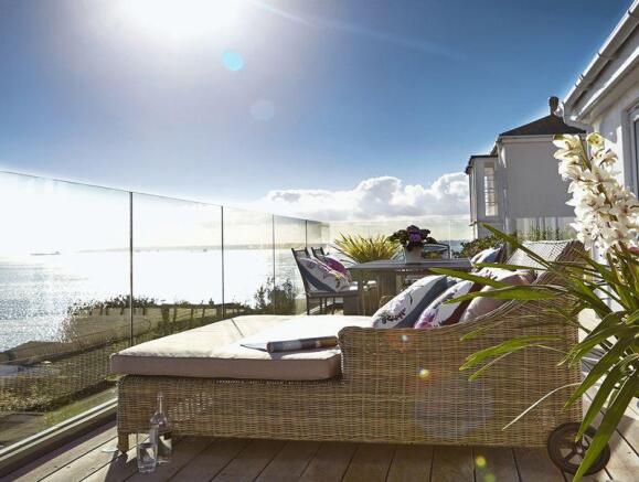 Balcony and views