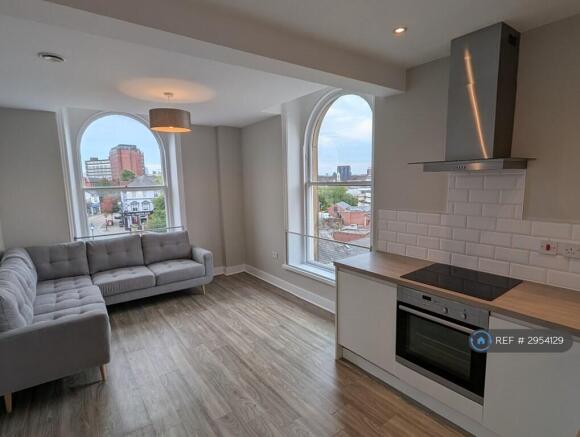 Living Area & Kitchen