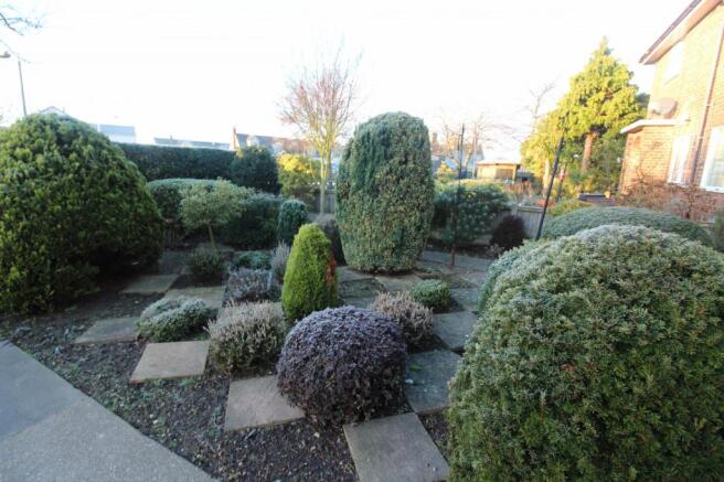 FRONT GARDEN AREA