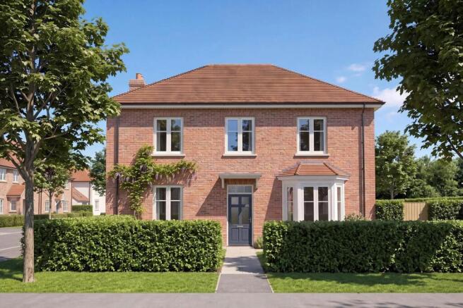 Plot 8 front with bay window