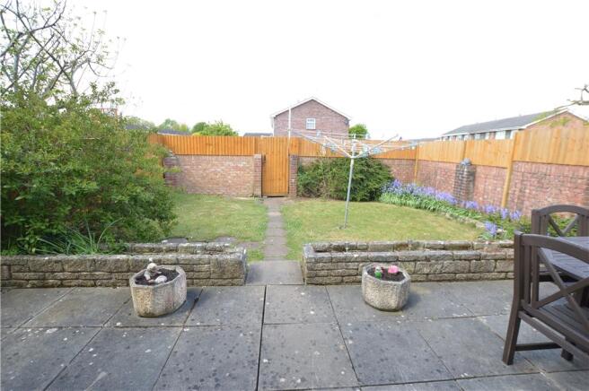 Rear garden